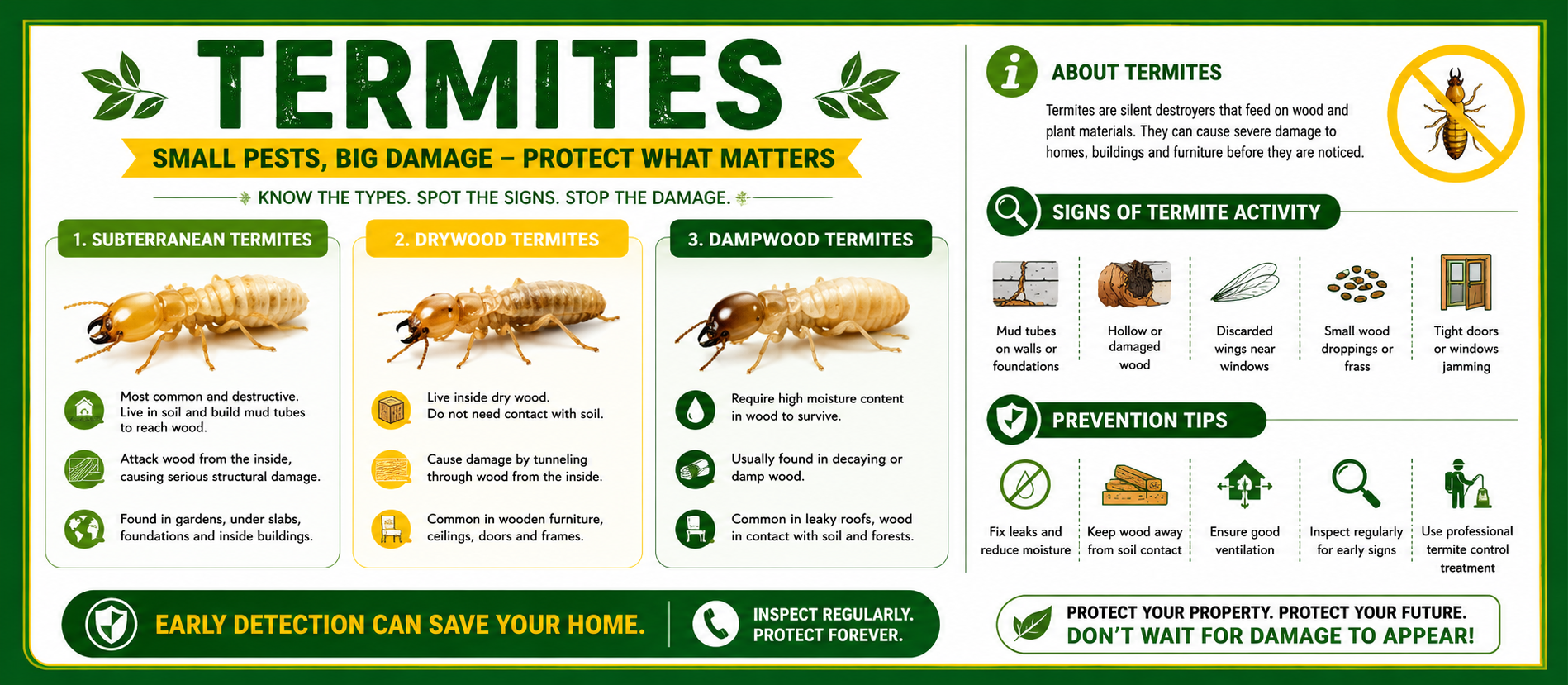 TYPES OF TERMITES