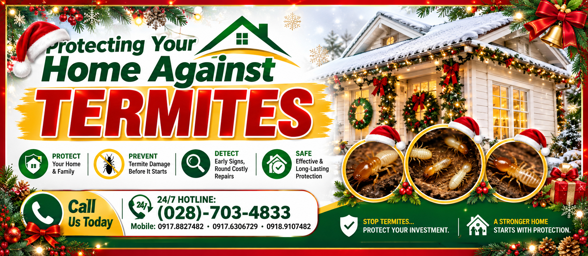 PROTECT YOUR HOME AGAINST TERMITE THIS BER MONTH SEASON